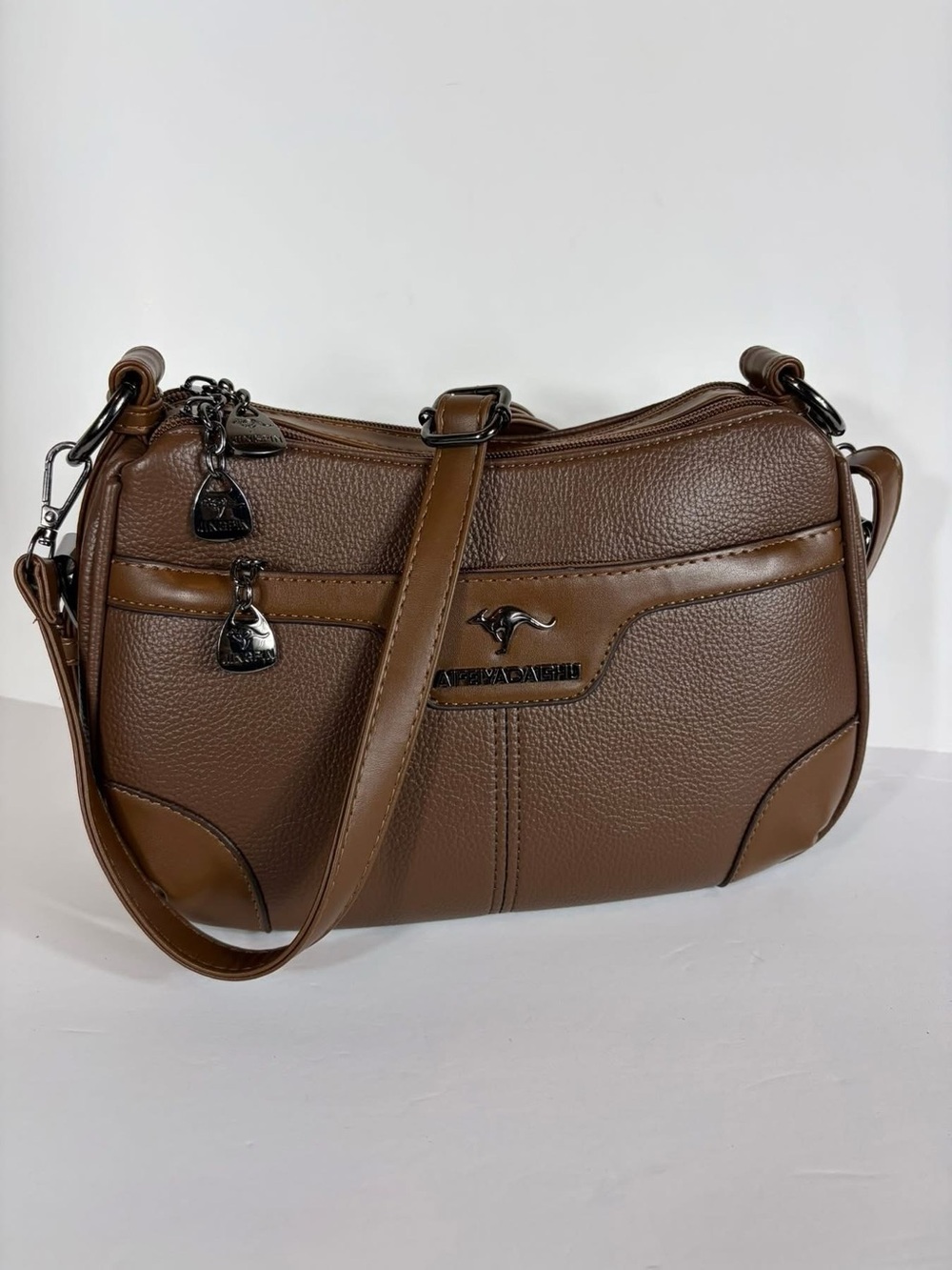 Premium Brown Crossbody Shoulder Bag✨
